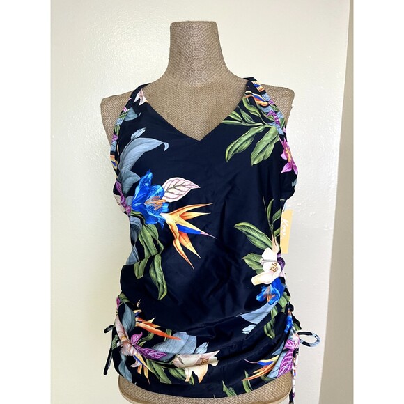 KONA SOL TANKINI TOP SWIMWEAR  NEW WITH TAGS Summer Beach Coastal Sz M‎ & S - Picture 2 of 16